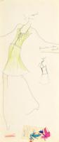 Karl Lagerfeld Fashion Drawing - Sold for $1,000 on 12-09-2021 (Lot 22).jpg